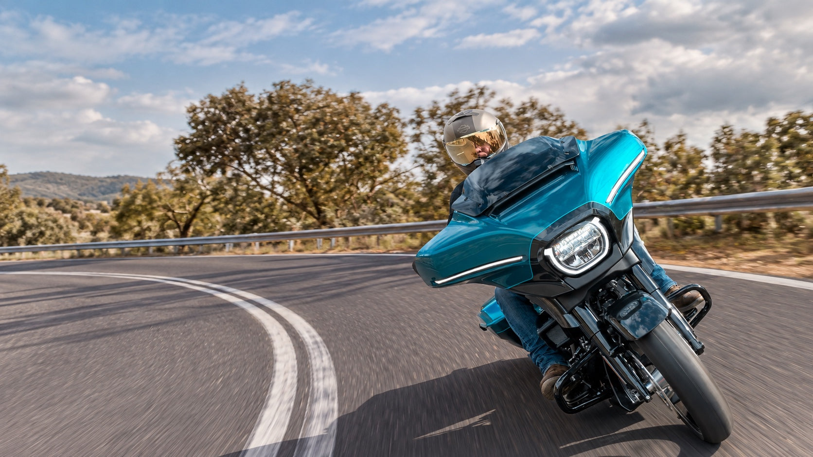 Ride beyond the horizon.