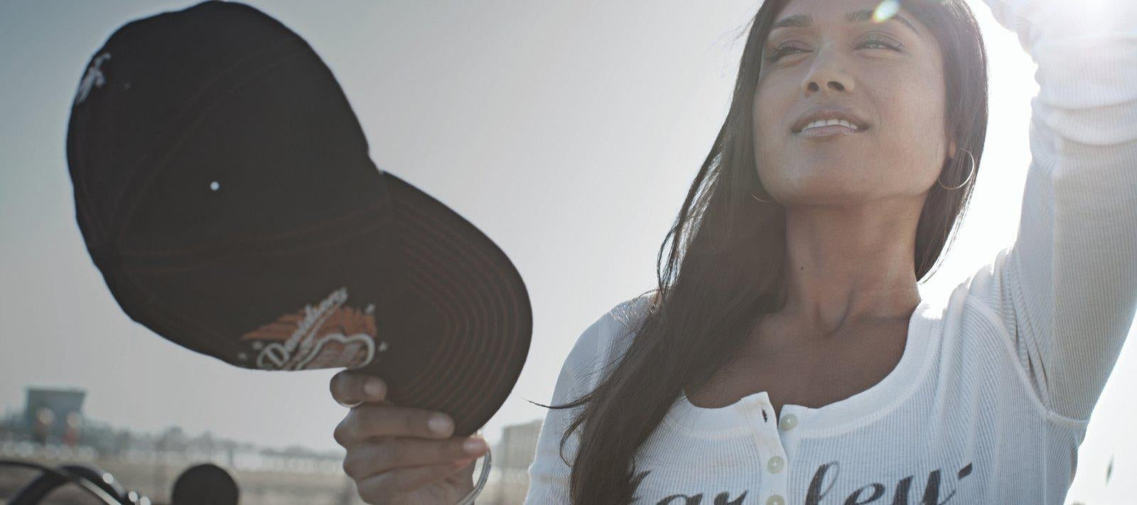 Womens Headwear-Rolling Thunder Harley-Davidson