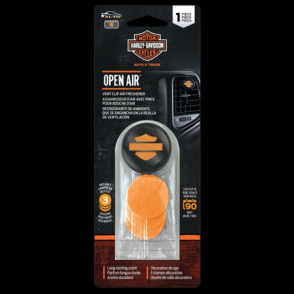 Harley-Davidson Bar & Shield Silhouette Clip Air Freshener