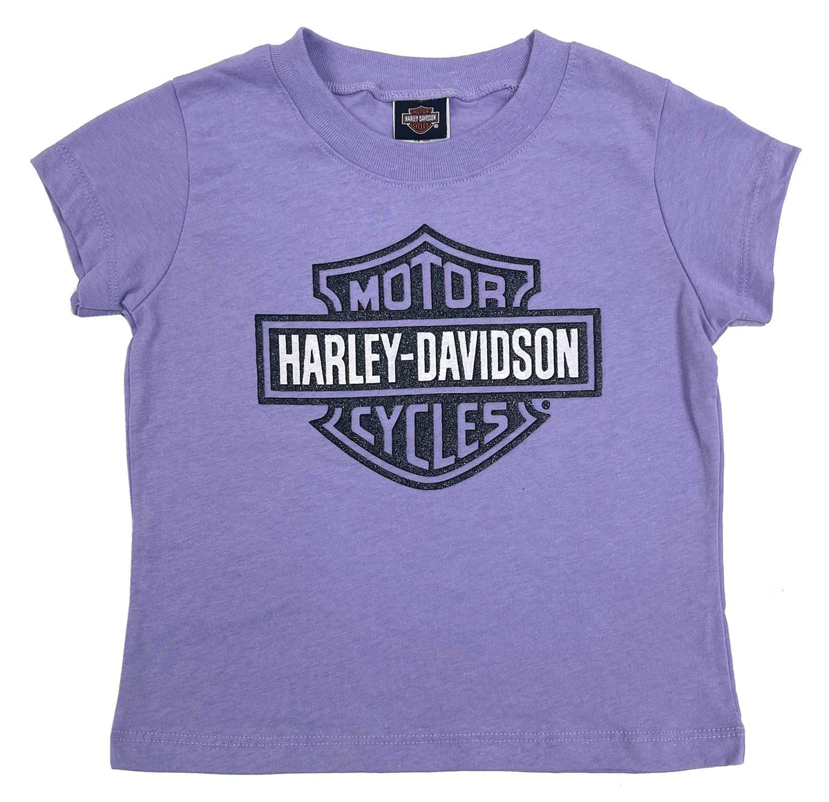 Girls Violet B&S Tee