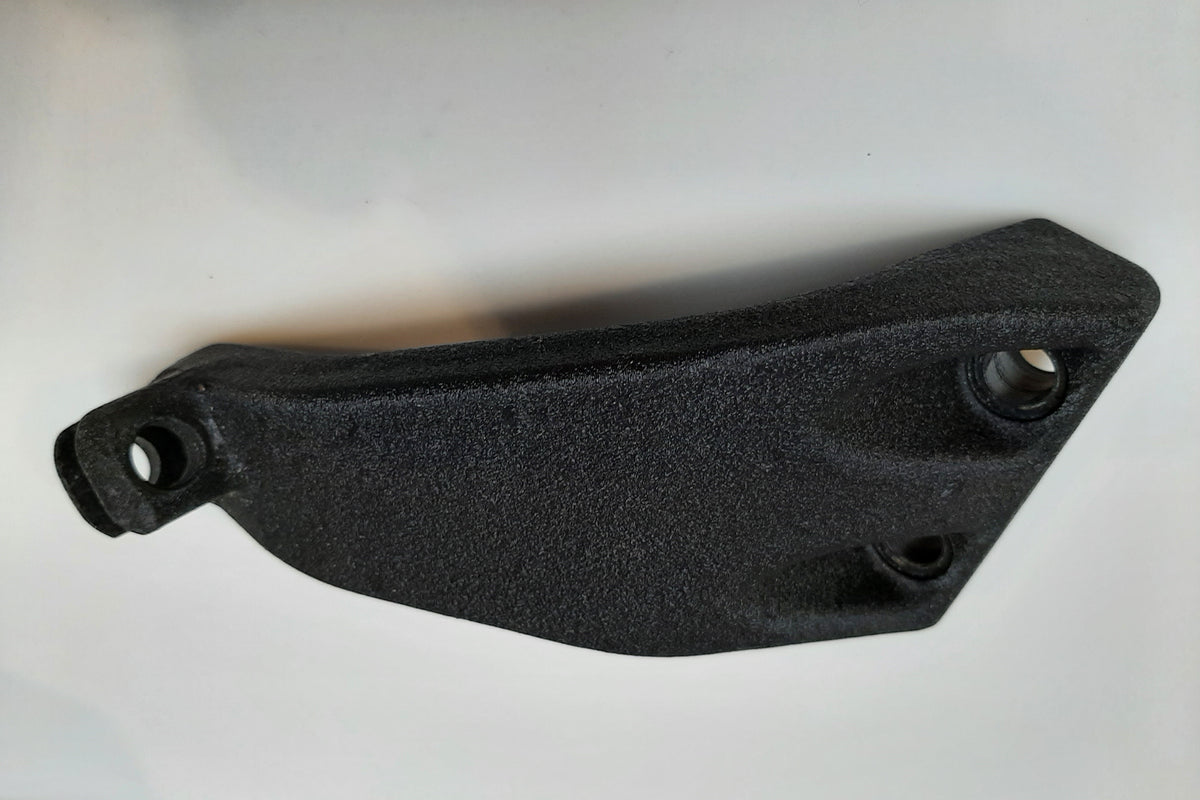 LHS Footrest Mount Bracket - Black