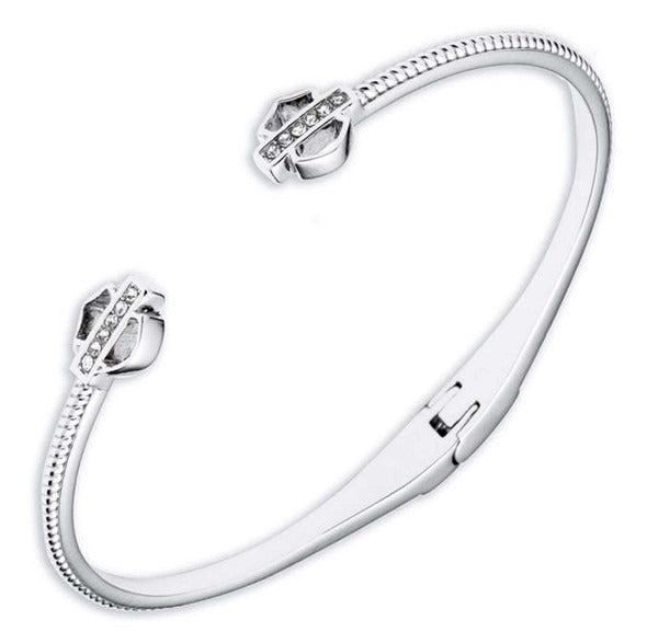 Harley-Davidson Ladies Hinged Bracelet