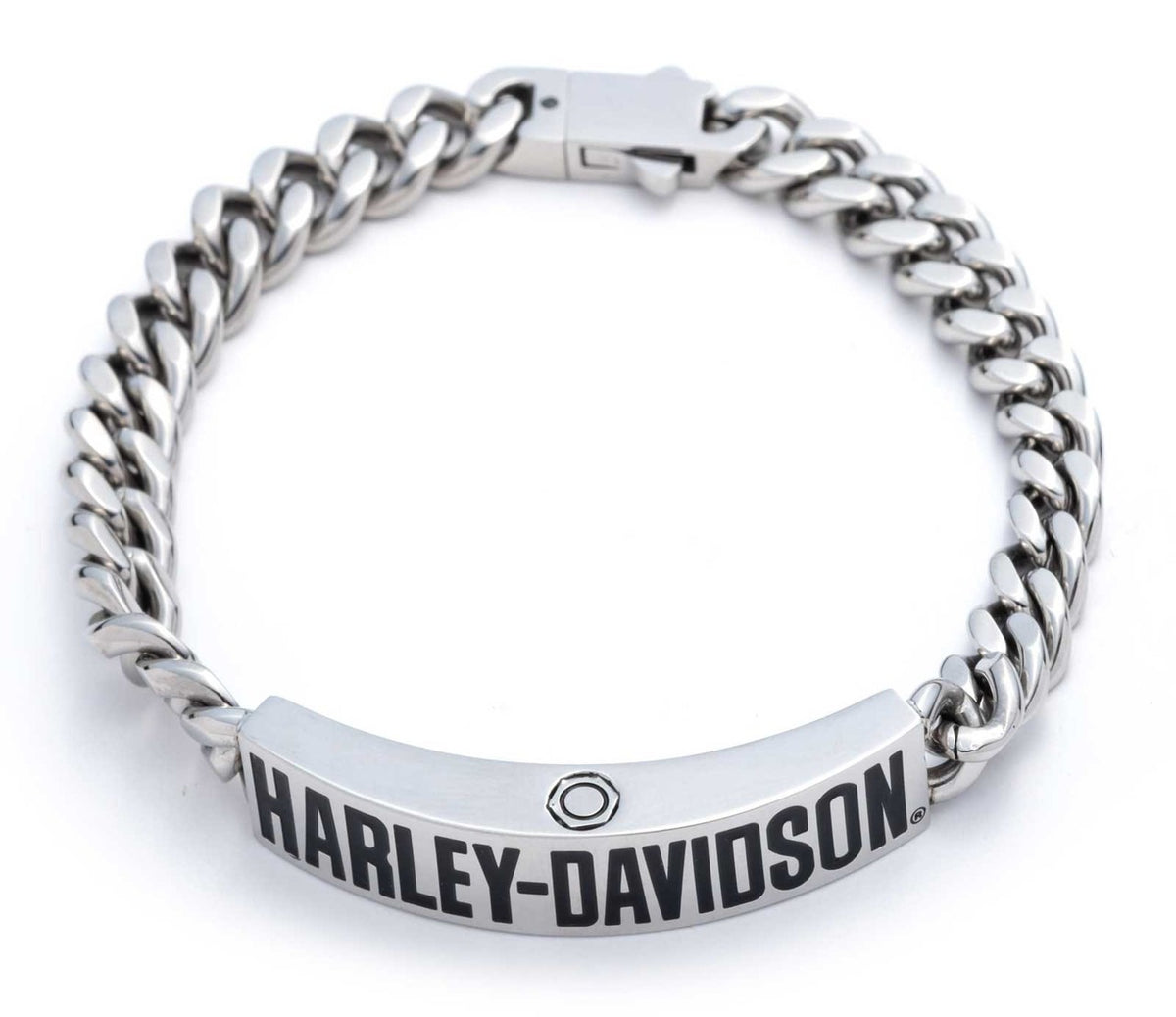 Harley-Davidson Men's Curb Stainless Bracelet