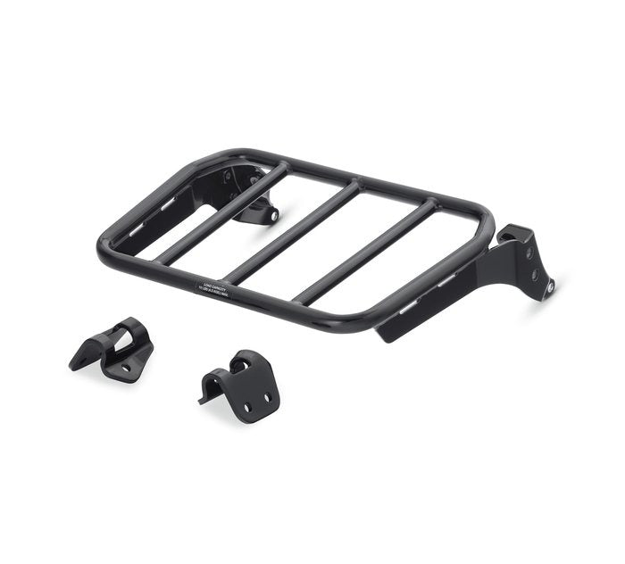 Luggage Rack for Sissy Bar Uprights - Gloss Black FXBR