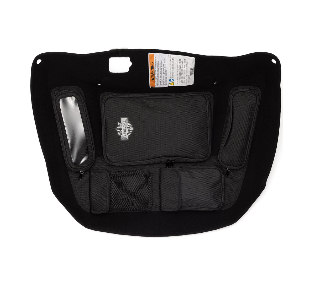 Tour-Pak Lid Fitted Liner with Organizer – Premium Black