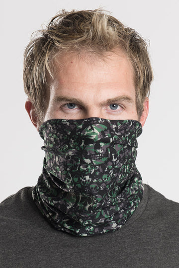 Ez Tube Green Skull Camo