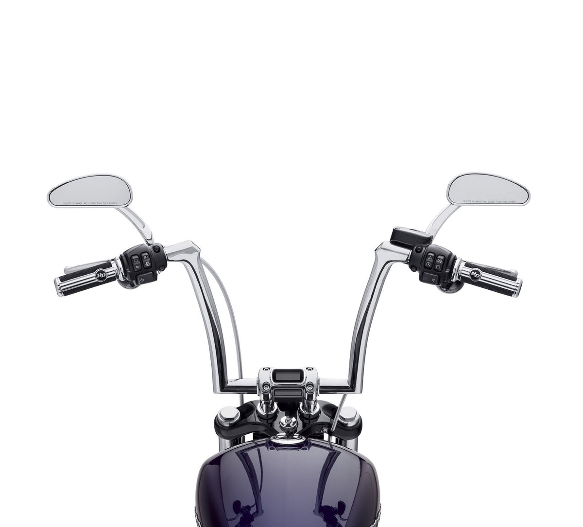 Fused HandleBar, 1.25" ,Cruiser, Chrome