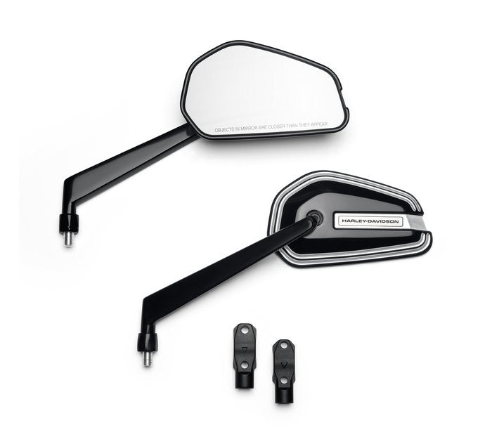 Empire Black Machine Cut Mirrors