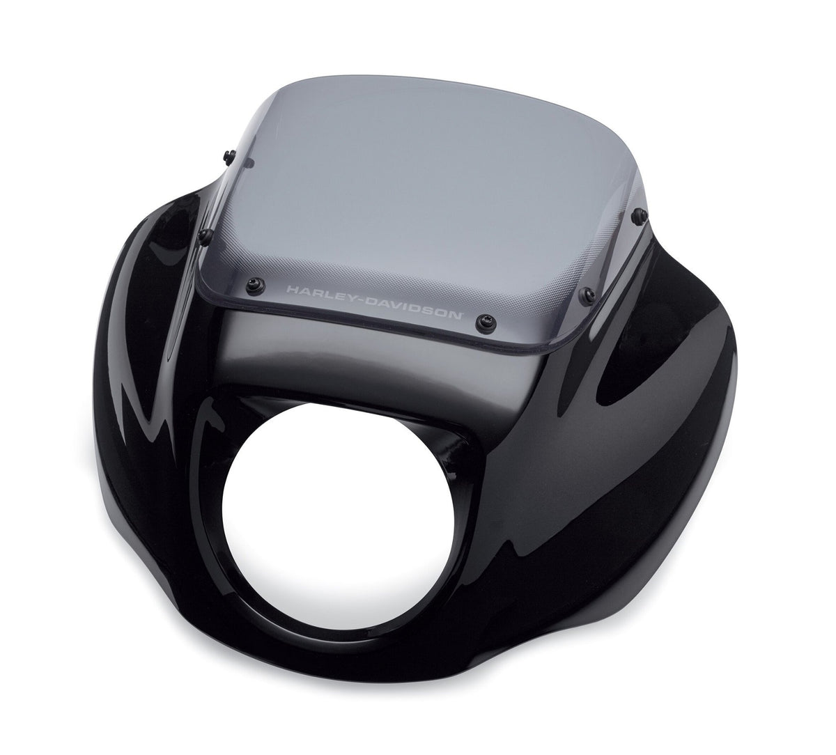 Vivid Black Softail Quarter Fairing