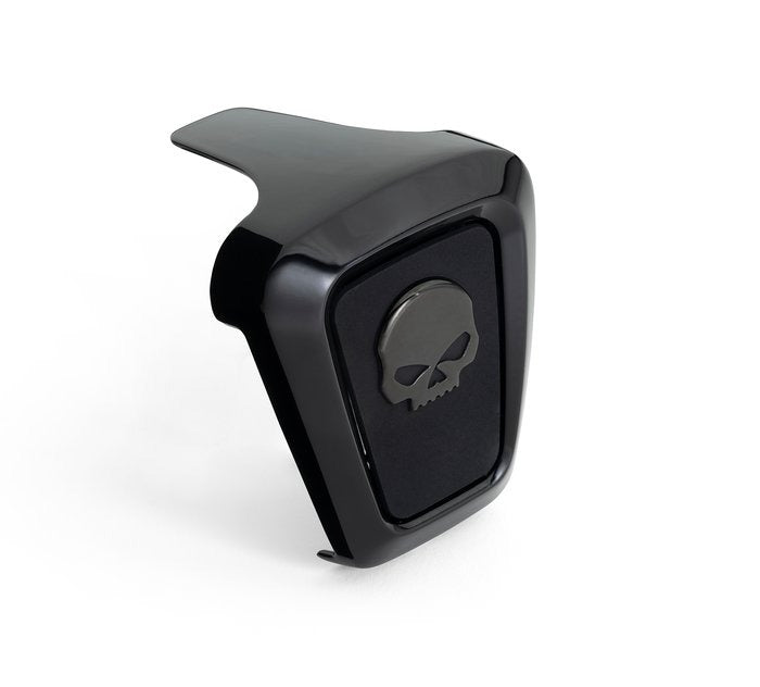 WILLIE G SKULL COIL COVER BLK