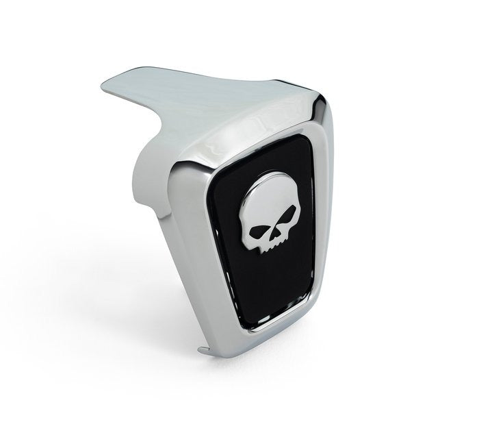 WILLIE G SKULL COIL COVER CHROME