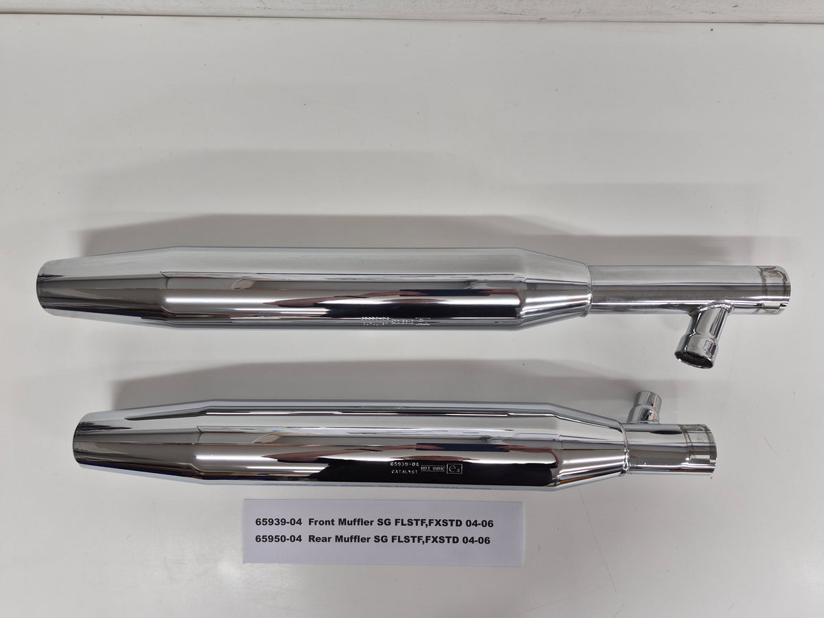 Softail Shot Gun Mufflers 2000-03 FLSTF,FXSTD