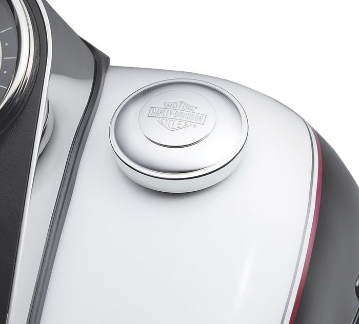 Bar & Shield Self-Locking Fuel Cap Chrome