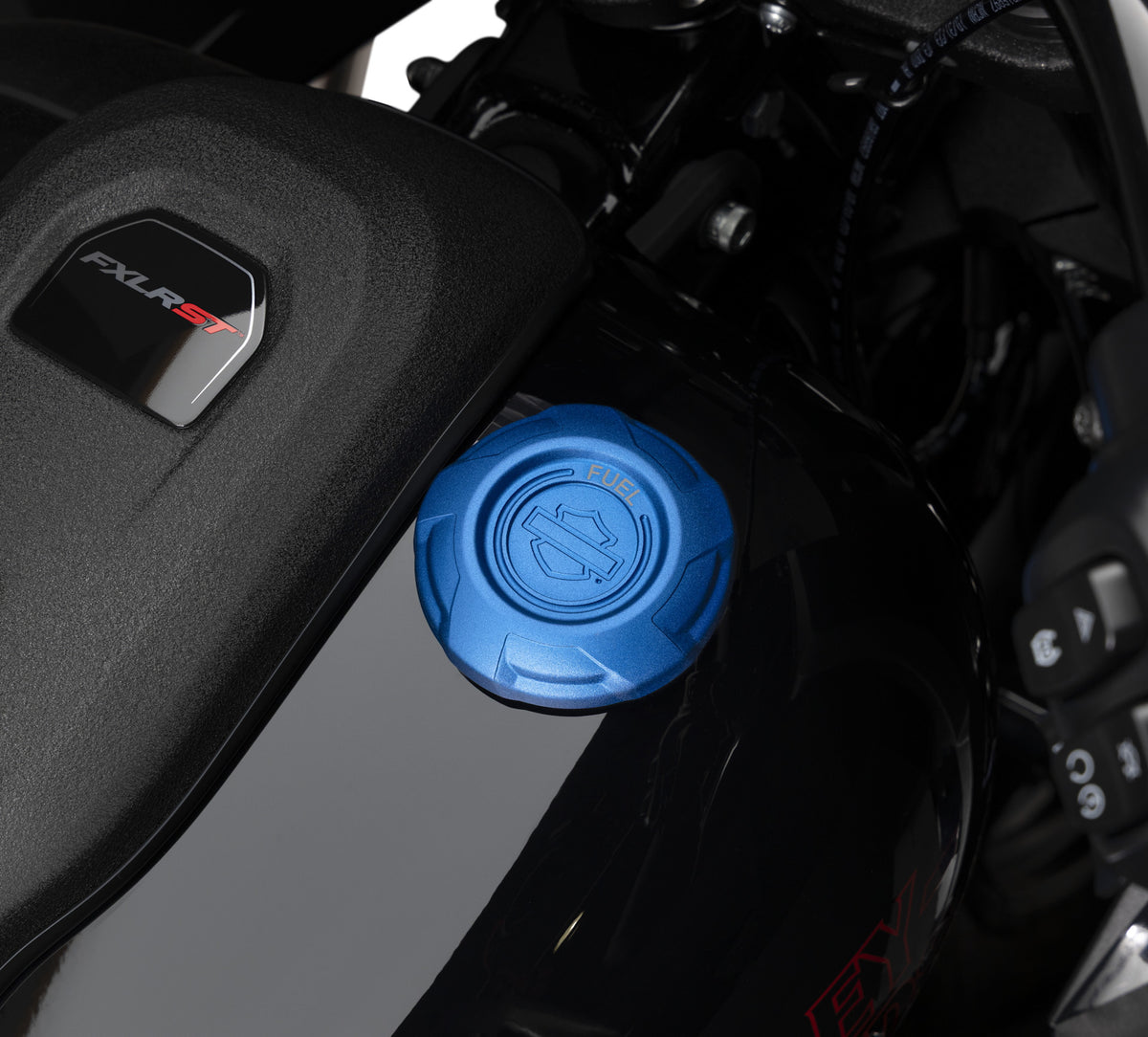 Redline Fuel Cap - Blue