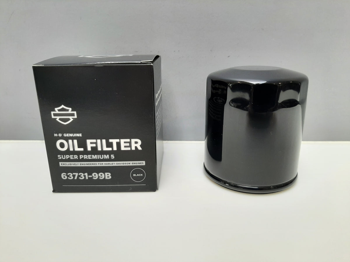 SUPERPREMIUM5 OIL FILTER BLACK TwinCam