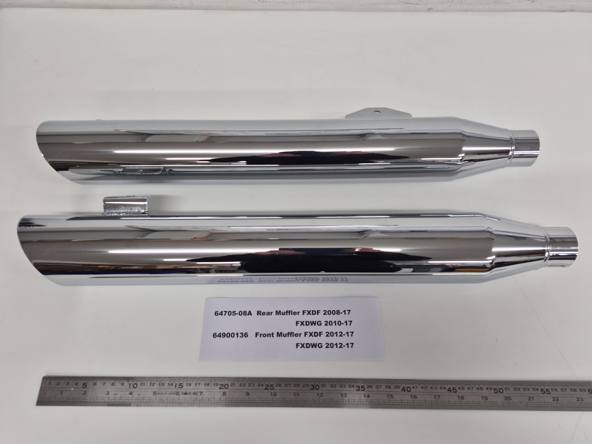 Dyna Mufflers FXDF,FXDWG 2012-17