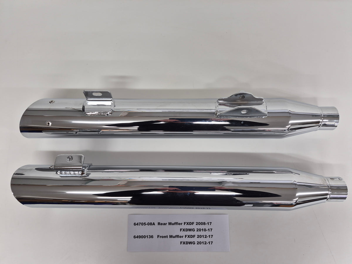 Dyna Mufflers FXDF,FXDWG 2012-17