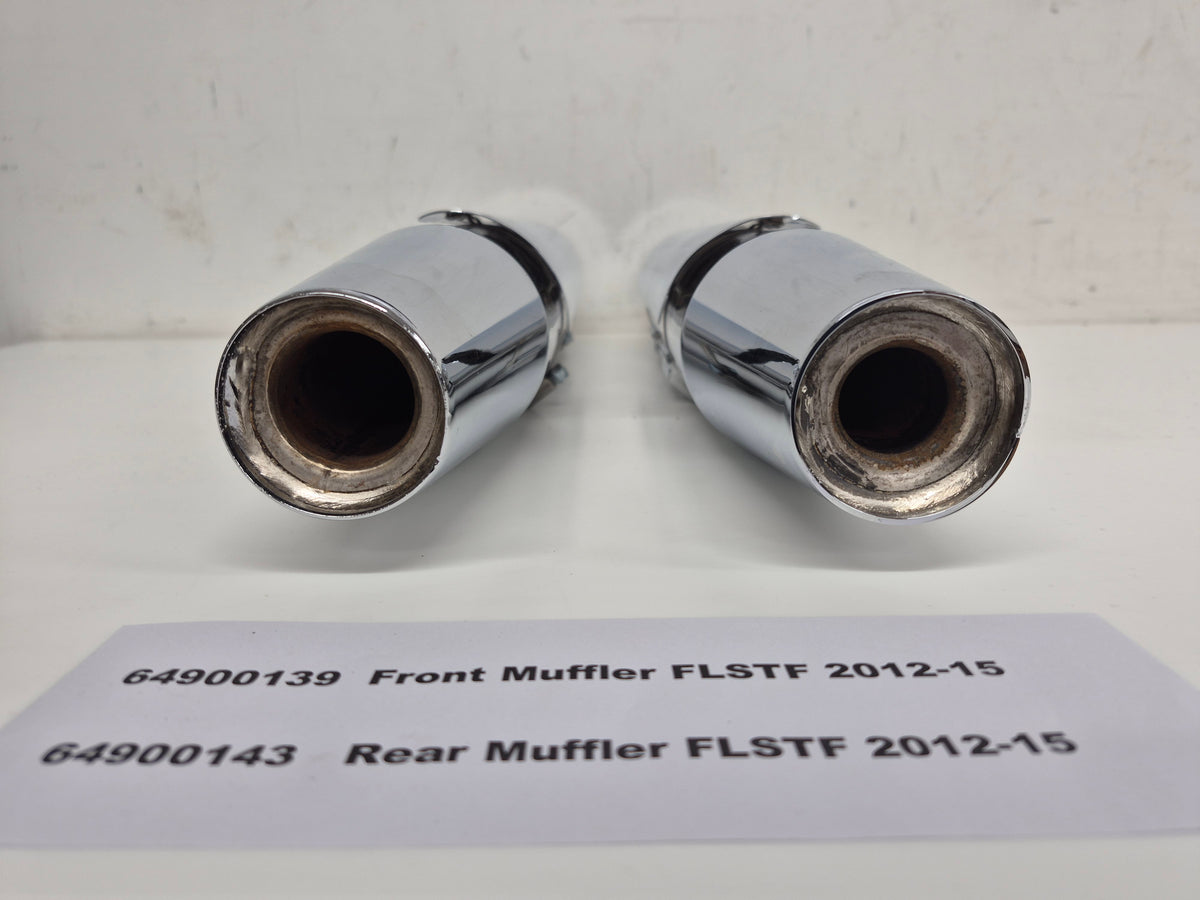 Softail Shot Gun Mufflers 2012-17 FLSTF,FXSTD