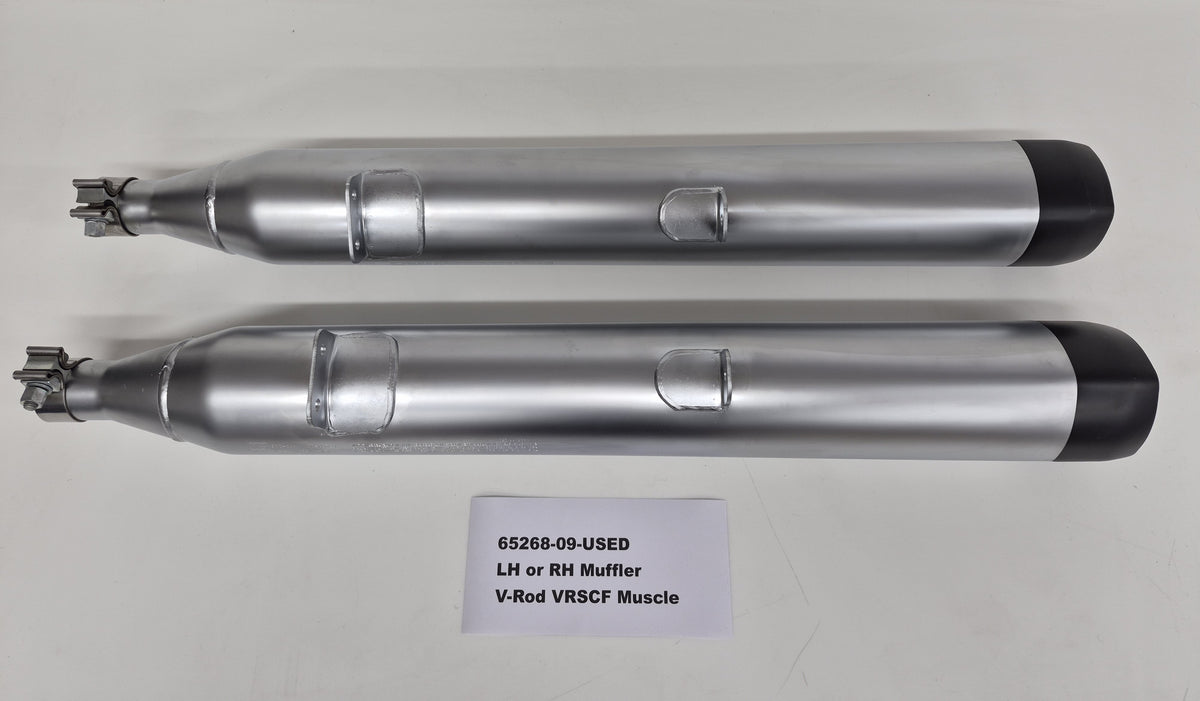 Used Pair Mufflers V-Rod Muscle 2009-17