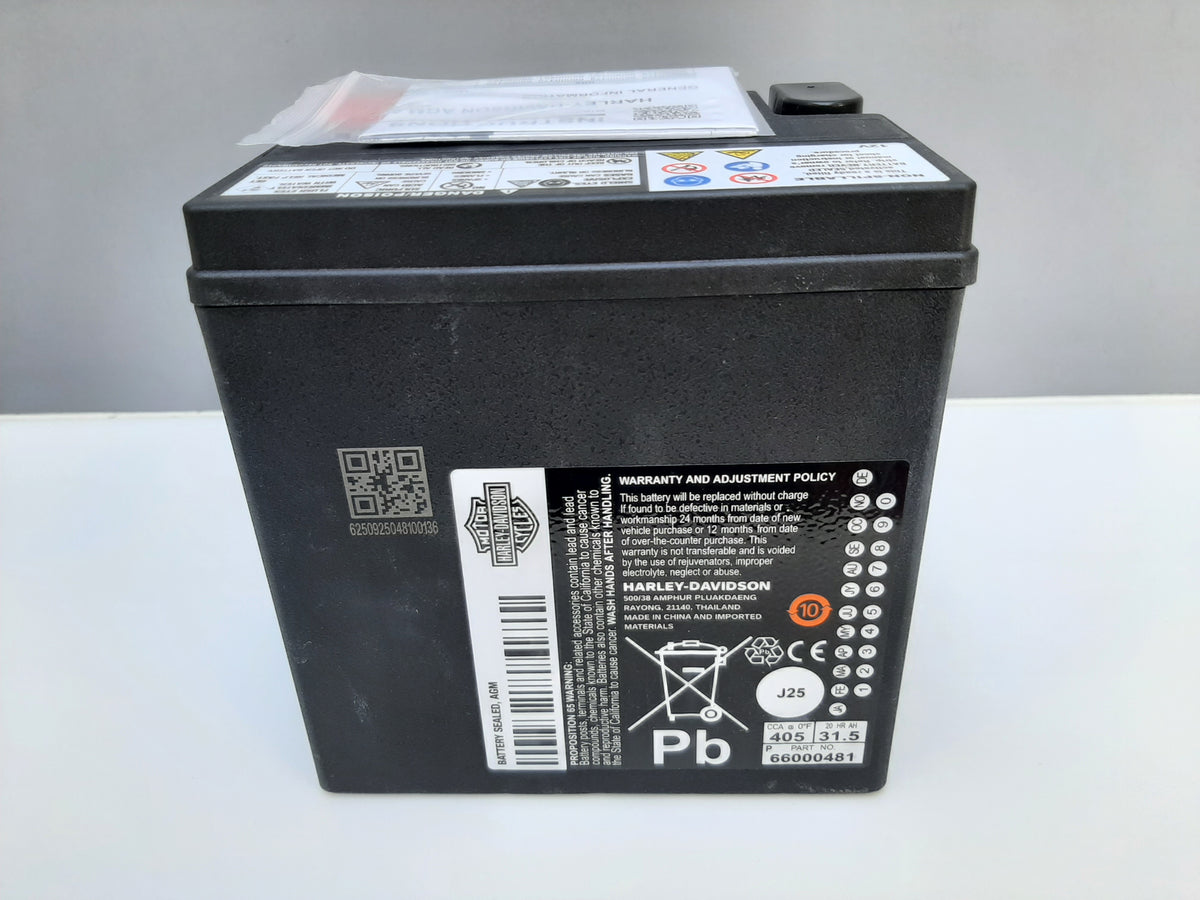 H-D Battery 31.5AH AGM '97 & Later Tourers