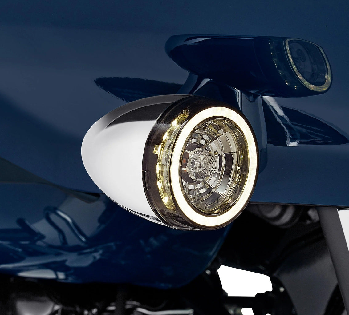 Front Signature Led Turn Signal Inserts-67801148-Rolling Thunder Harley-Davidson