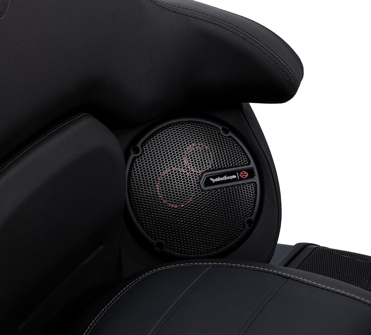 Harley-Davidson® Audio powered by Rockford Fosgate® – Stage III Tour-Pak® Speakers