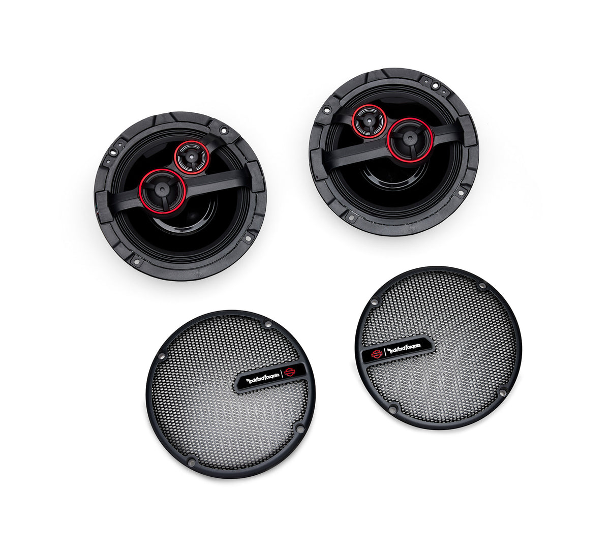 Harley-Davidson® Audio powered by Rockford Fosgate® – Stage III Tour-Pak® Speakers