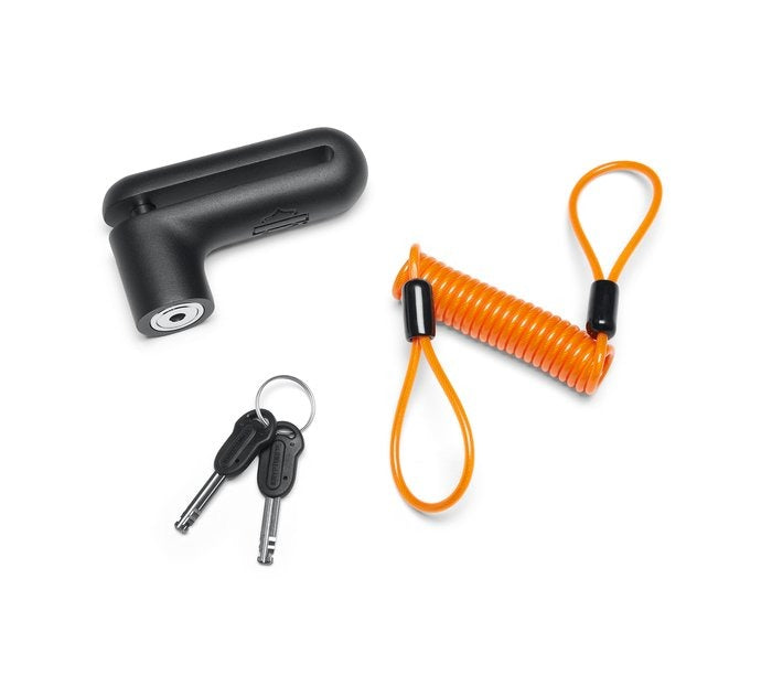 DISC BRAKE LOCK,with reminder cord