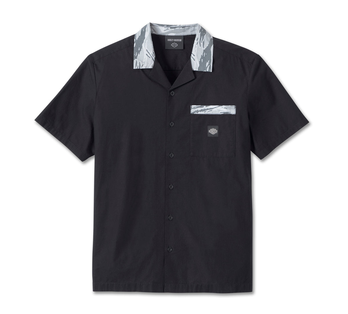 Harley-Davidson Camo Inspired Woven Shirt