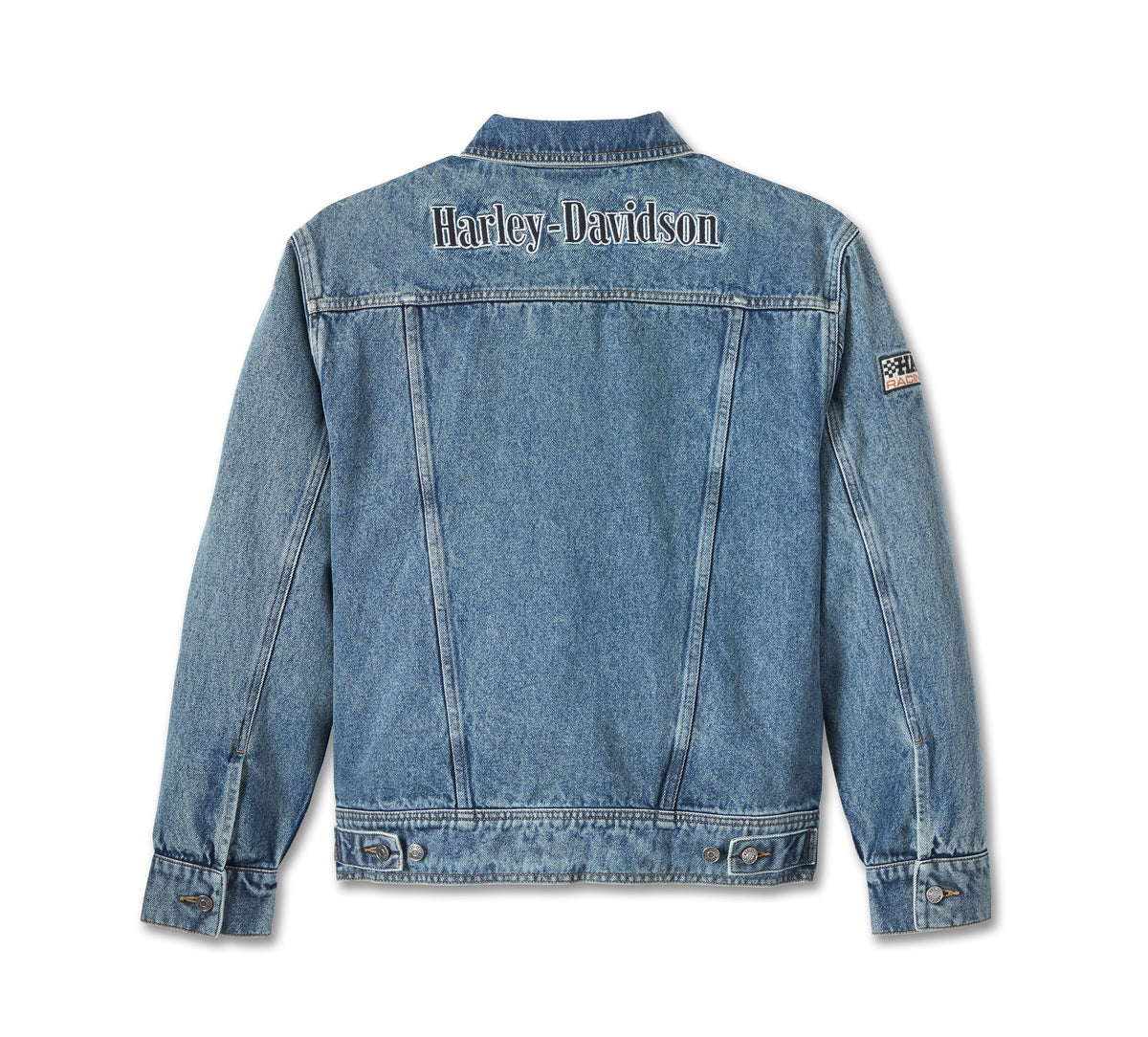 Harley-Davidson Ladies Powerslide Oversized Denim Jacket