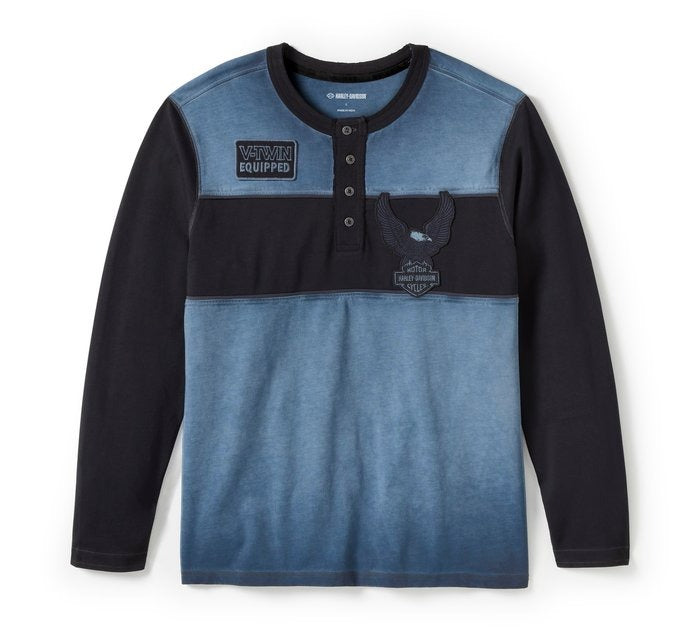 Harley-Davidson Men's Iron Bond II L/S Henley