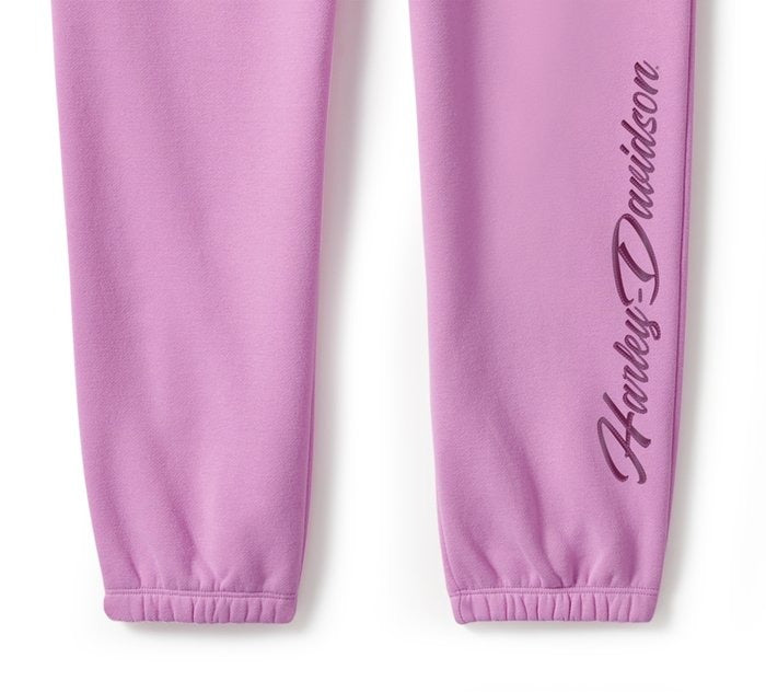 Harley-Davidson Ladies Essentials Bling Fleece Jogger Pants