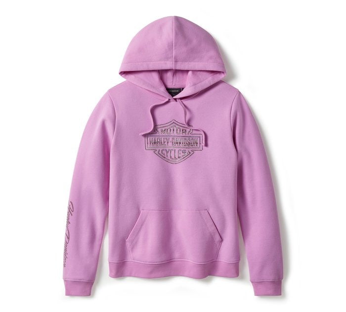 Harley-Davidson Ladies  Essential Bling Pink Hoodie