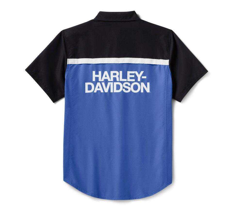 Harley-Davidson Men's Tech Colourblock Shirt