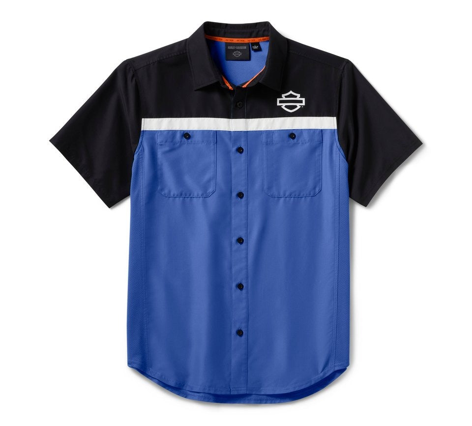 Harley-Davidson Men's Tech Colourblock Shirt