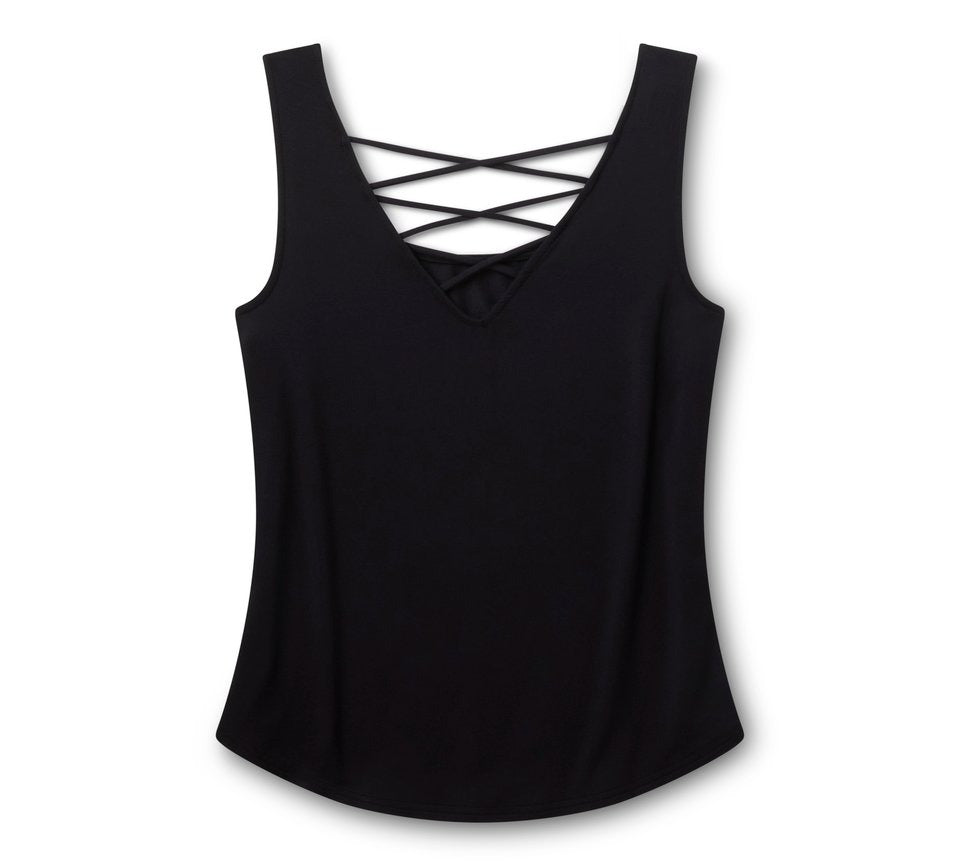 Harley-Davidson Bling Moto Wing Ladies Tank