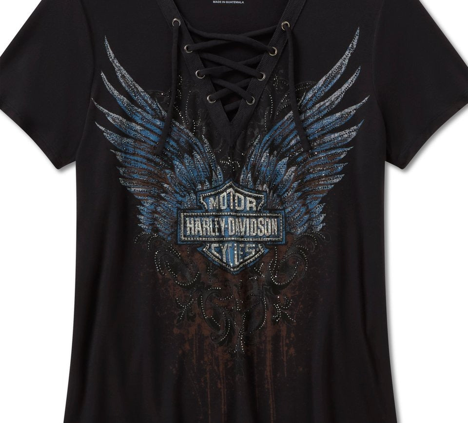 Harley-Davidson Bling Dark Angel Top