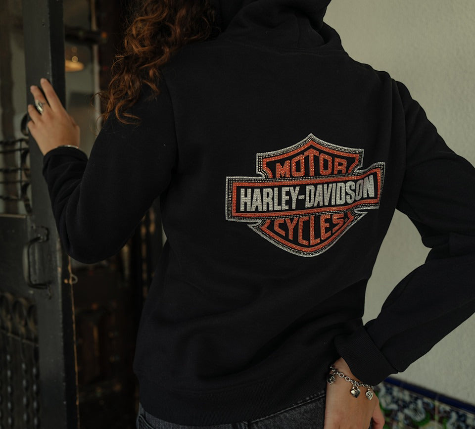 Harley-Davidson Ladies Essential Bling Hoodie