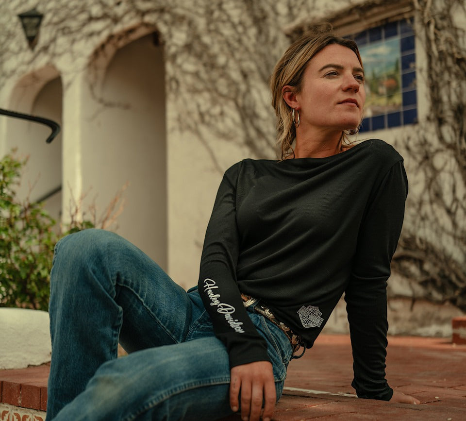 Harley-Davidson Ladies Essential Off The Shoulder Top