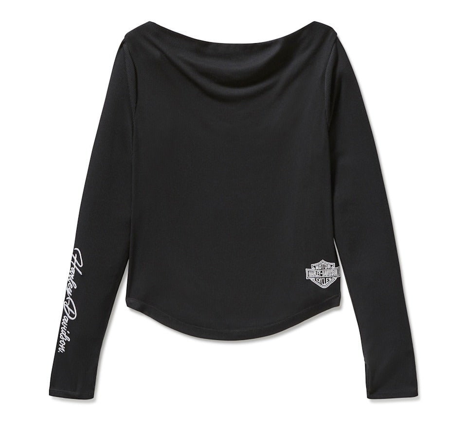 Harley-Davidson Ladies Essential Off The Shoulder Top