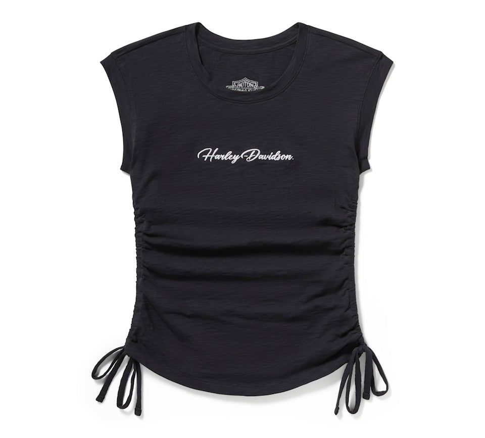 Harley-Davidson Ladies Essential Ruched Top