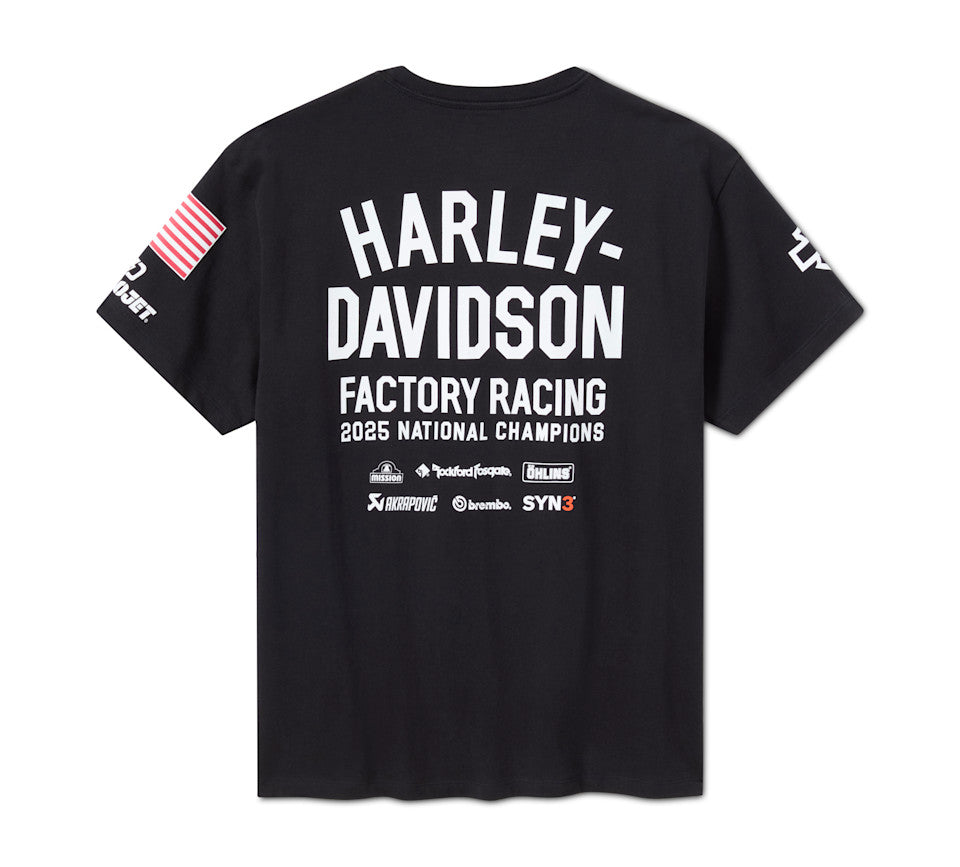 Harley-Davidson Champion Racing Black Tee