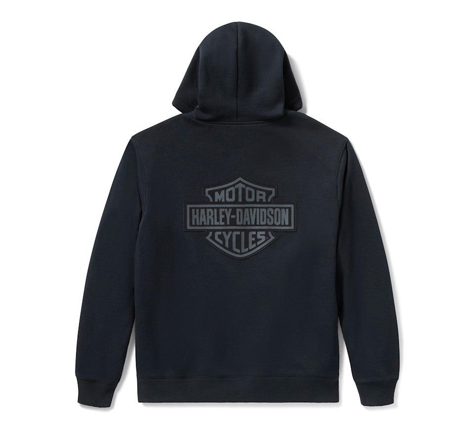 Harley-Davidson Plaid Lined Zip Hoodie
