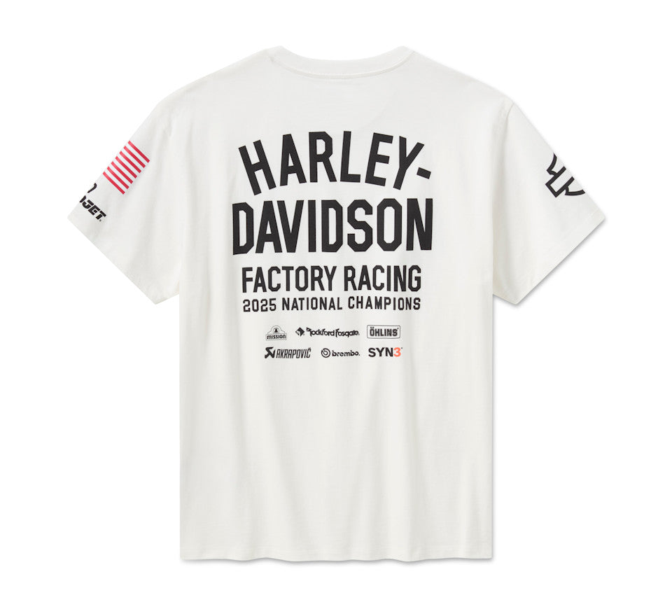 Harley-Davidson Champion Racing White Tee