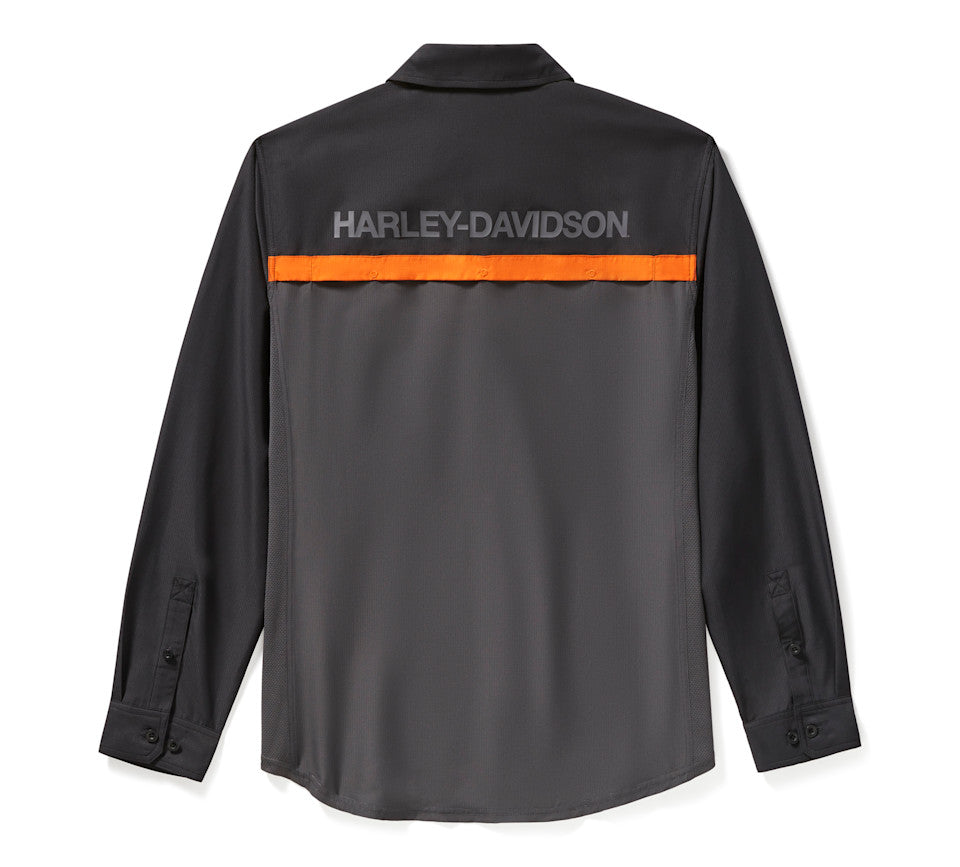Men's H-D TECH Vented Long Sleeve Shirt