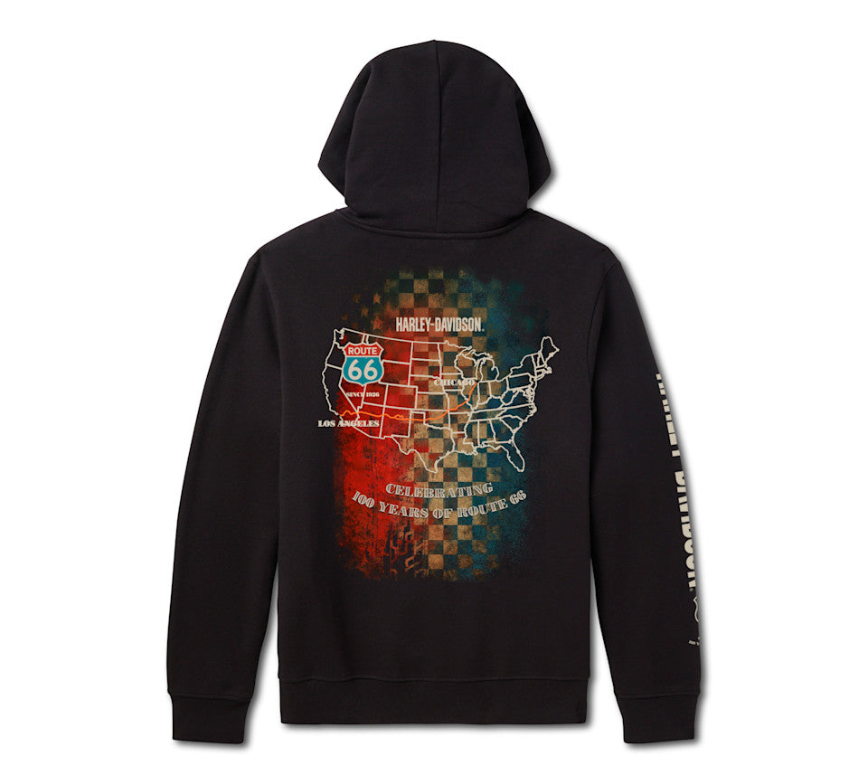 Harley-Davidson Route 66 Anniversary Full Zip Hoodie
