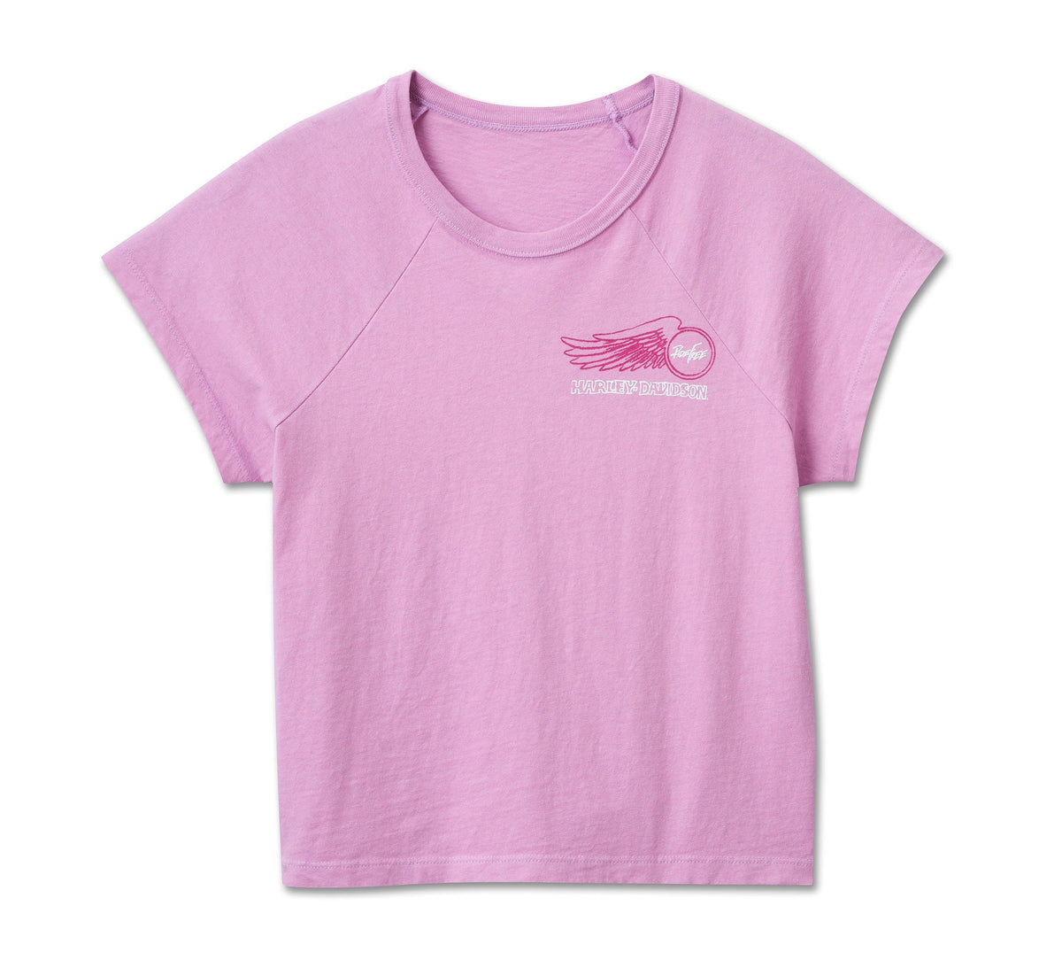 Harley-Davidson Winged Willie G Baby Doll Tee (Lavendar)