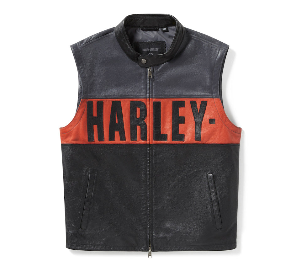 Harley-Davidson Men's Convertible Leather Jacket