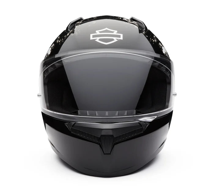 Harley-Davidson Velo Black/White Graphic Design Helmet