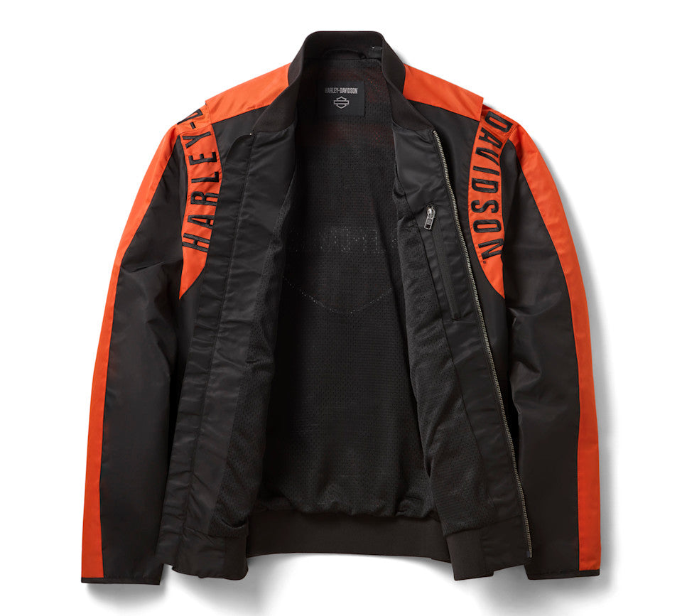 Harley-Davidson Mainstreet Nylon Bomber Jacket